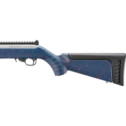 Karabinek samopowtarzalny Ruger 10/22 Stainless Steel - Liberty Blue Synthetic mod. 32039  - kal. 22LR