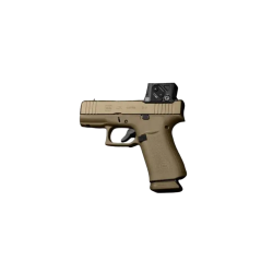 Pistolet samopowtarzalny Glock 43X Coyote MOS Combo Aimpoint COA - kal. 9x19