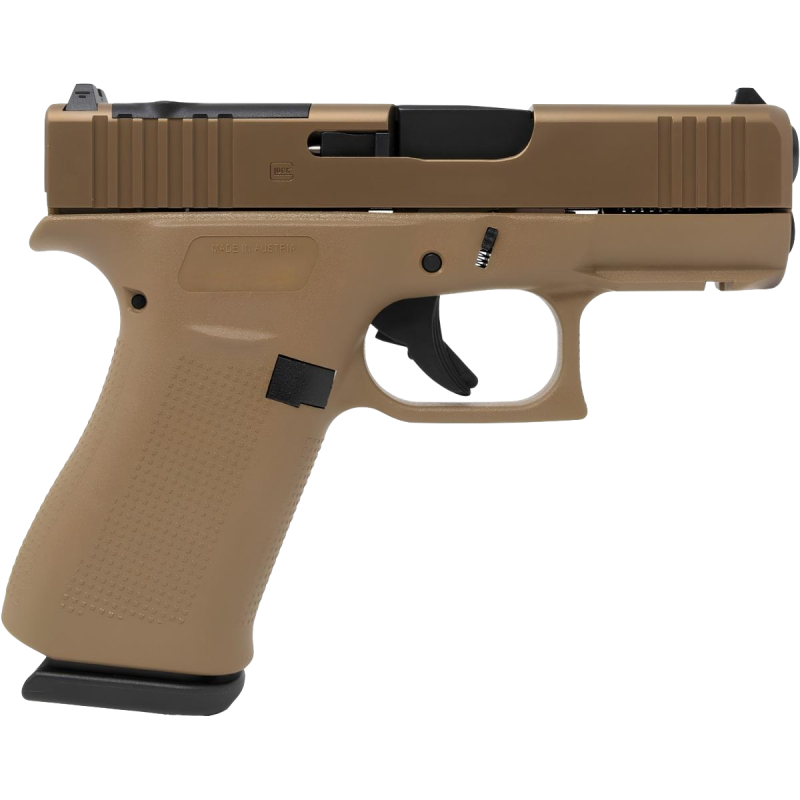 Pistolet samopowtarzalny Glock 43X Coyote MOS  - kal. 9x19