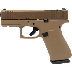Pistolet samopowtarzalny Glock 43X Coyote MOS  - kal. 9x19