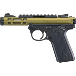 Pistolet samopowtarzalny bocznego zapłonu Ruger Mark IV 22/45 Green mod. 43916 - kal. 22LR