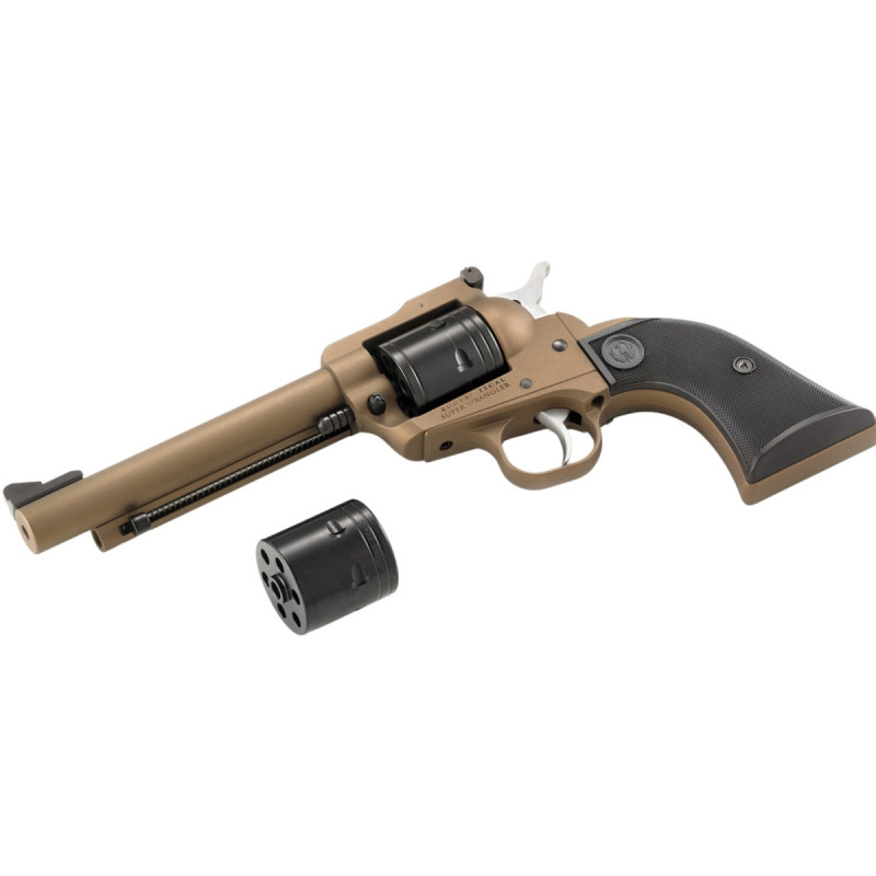 Rewolwer bocznego zapłonu Ruger Super Wrangler 5,5'' mod. 02034 - kal .22LR/.22WMR